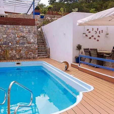 White-blue Luxury 2 Villa *
