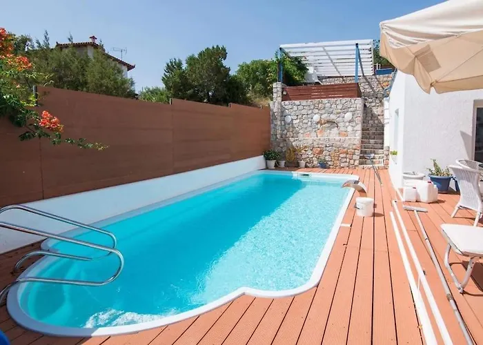 White-blue Luxury 2 * Pefkali